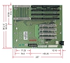 PBP-08P4,PICMG 1.0,Industrial Backplane,Industrial Computer
