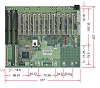 PBP-14AC,PICMG 1.0,Industrial Backplane,Industrial Computer