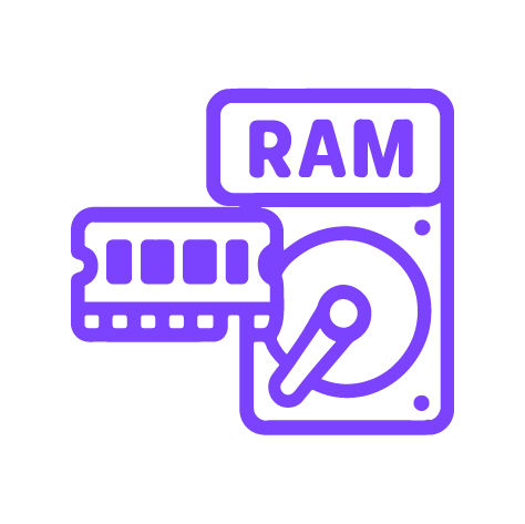 High Memory and Storage Capacity