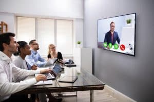 VIRTUAL MEETING & AI FEVER SCREENING