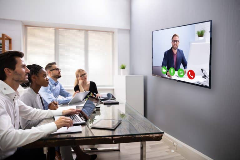 VIRTUAL MEETING & AI FEVER SCREENING